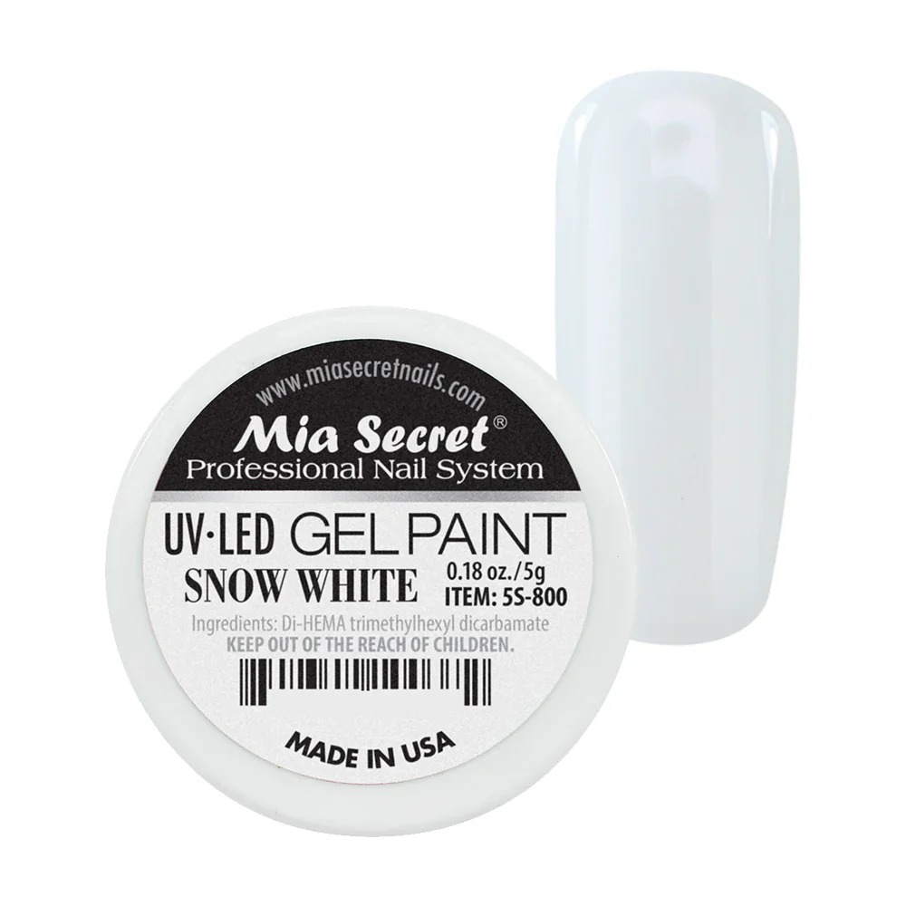 UV-LED / SNOW WHITE / GEL PAINT