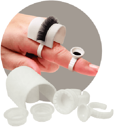 EYELASH GLUE RING - Anillo