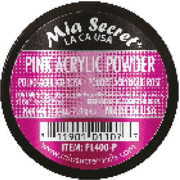 PINK ACRYLIC POWDER 1/4 OZ