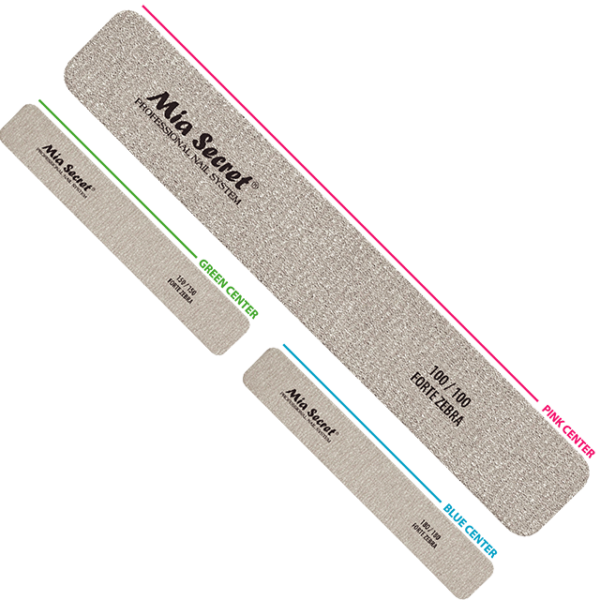 FORTE ZEBRA JUMBO NAIL FILE - Limas