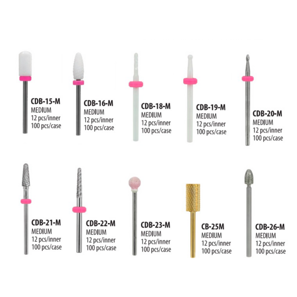 CERAMIC DRILL BITS MEDIUM - Puntas profesionales de cerámicas