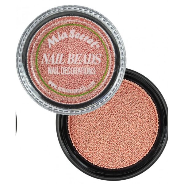 METALLIC NAIL BEADS - Caviar