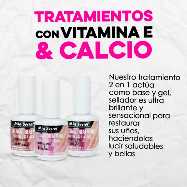 TREATMENT VITAMIN E & CALCIO GEL NAIL