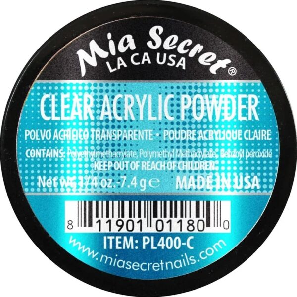 CLEAR ACRYLIC POWDER 1/4 OZ