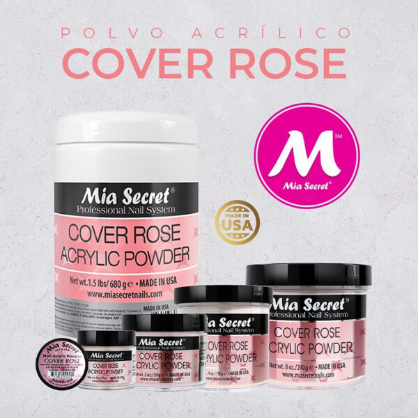 COVER ROSE ACRYLIC POWDER